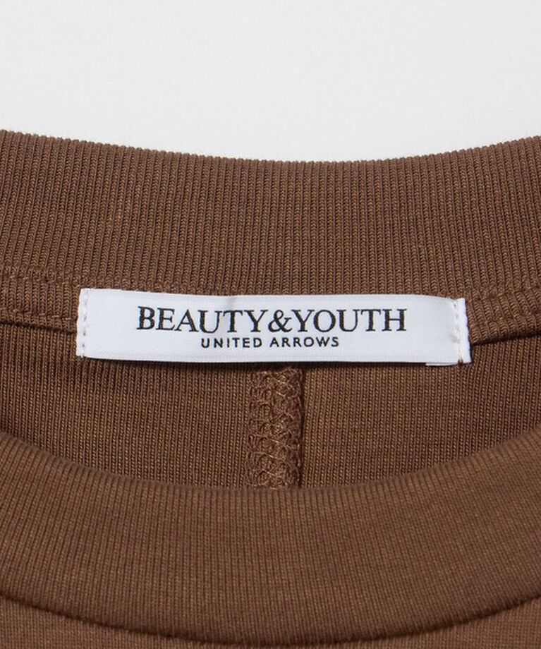 BEAUTY&YOUTH UNITED ARROWS「コットンフライス ショルダータック プルオーバー」|Tシャツ・カットソー|