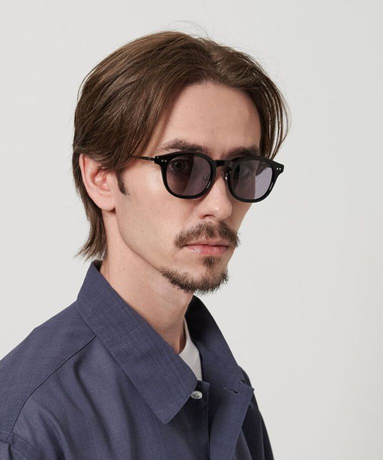 BEAUTY&YOUTH UNITED ARROWS「【別注】 ＜KANEKO OPTICAL（金子眼鏡）＞ John Jr. SGLS/サングラス ‐MADE IN JAPAN‐」|サングラス|BLACK