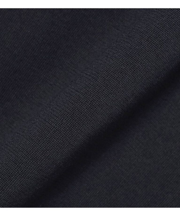 Demi-Luxe BEAMS 「AK+1 / コットン 五分袖 ハイネックニット」|ニット・セーター|