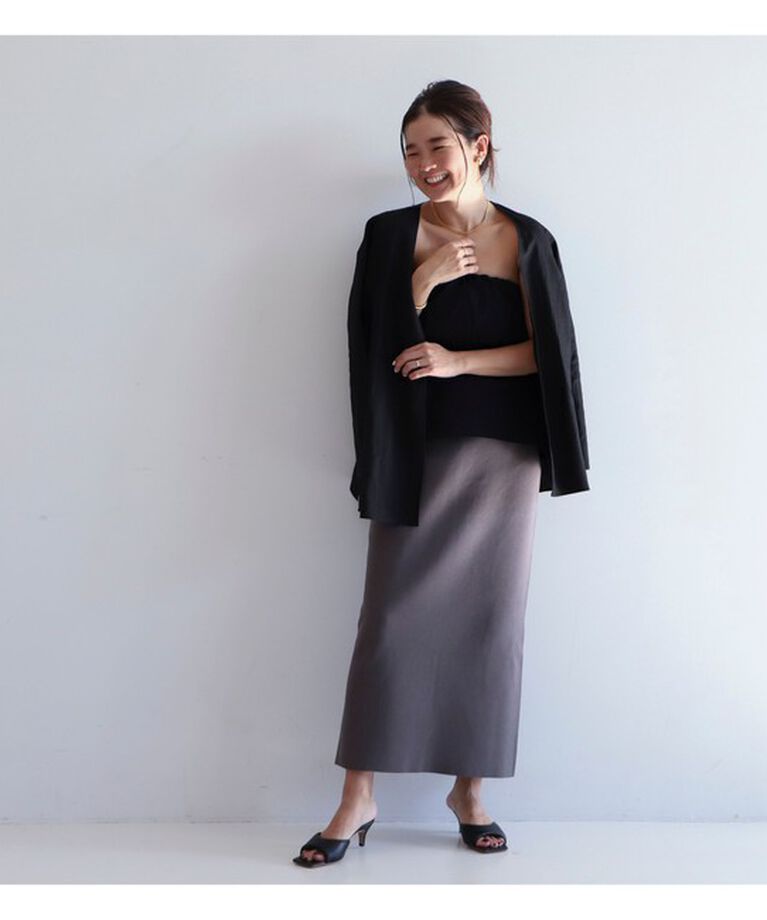 Demi-Luxe BEAMS 「シンプル タイト ニットスカート .M.」|スカート|