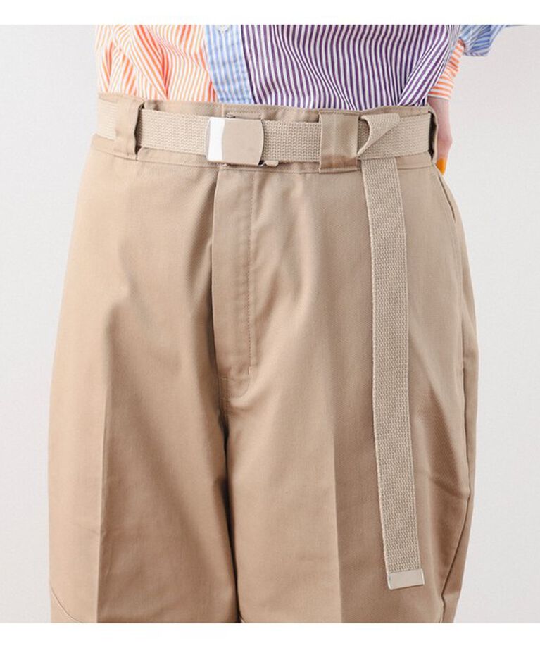 BEAMSBOY「BEAMS BOY / USA テープベルト NEW」|ベルト|BEIGE