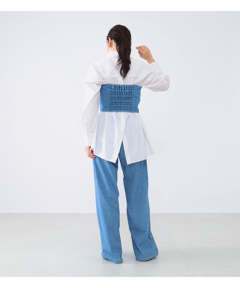 Demi-Luxe BEAMS 「upper hights / THE LADY CINDY デニムパンツ」|デニム|
