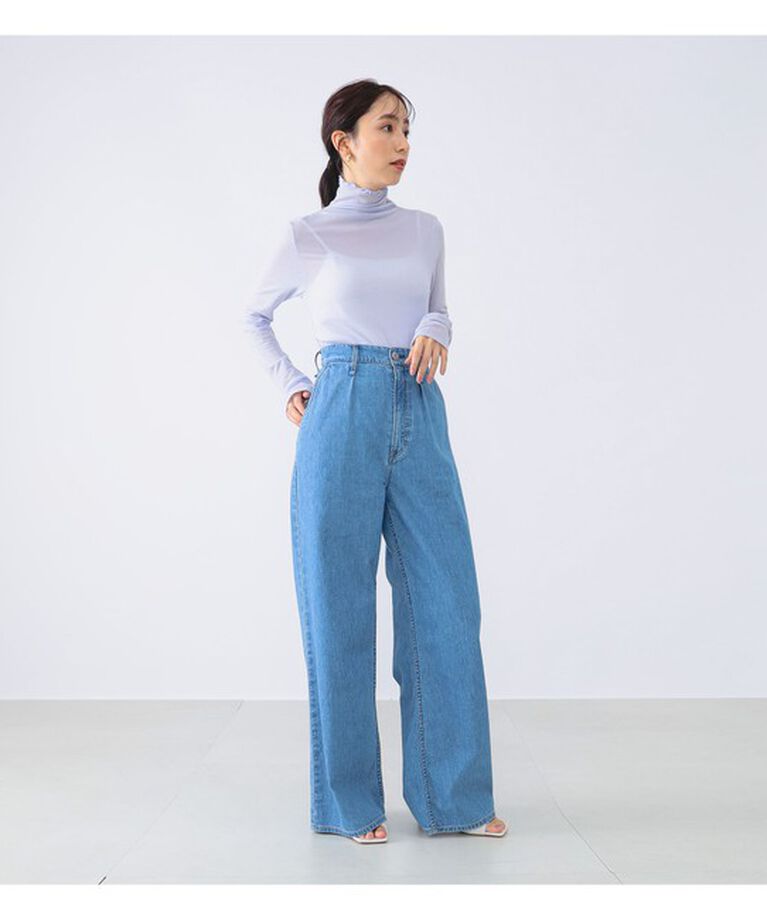 Demi-Luxe BEAMS 「upper hights / THE LADY CINDY デニムパンツ」|デニム|