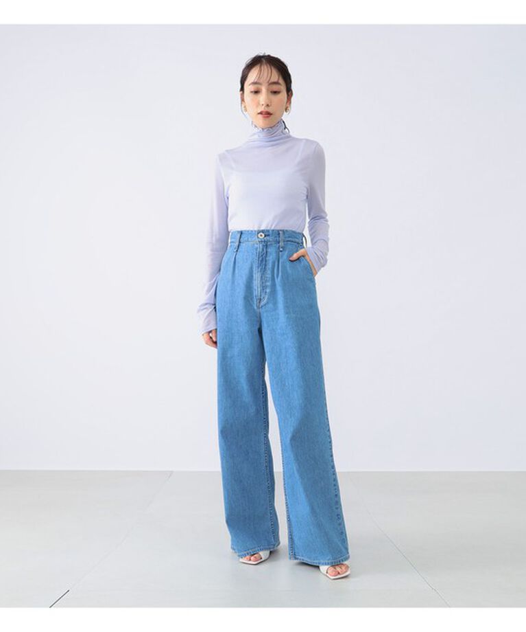 Demi-Luxe BEAMS 「upper hights / THE LADY CINDY デニムパンツ」|デニム|