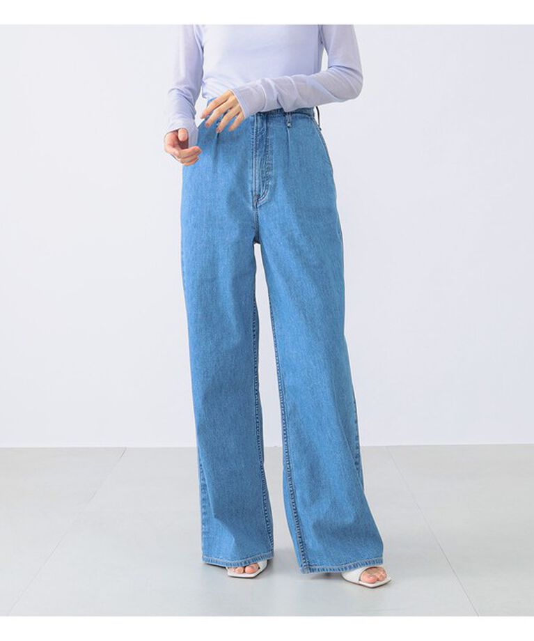 Demi-Luxe BEAMS 「upper hights / THE LADY CINDY デニムパンツ」|デニム|