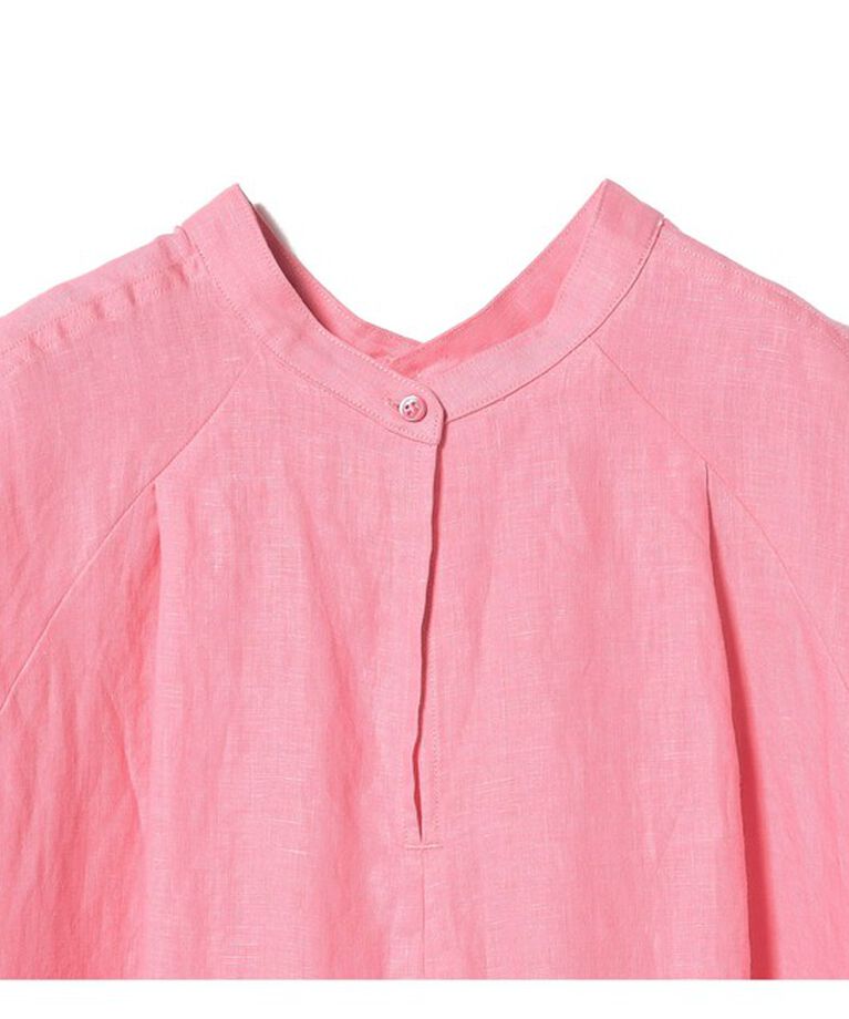 Demi-Luxe BEAMS 「TICCA × Demi-Luxe BEAMS / 別注 リネン ノースリーブ シャツワンピース」|ワンピース|