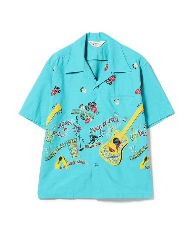 BEAMSBOY「STAR OF HOLLYWOOD / Rock 'n' Roll Guitar Short Sleeve Shirt」|シャツ・ブラウス|