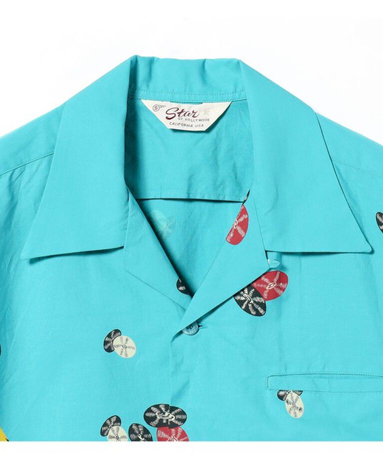 BEAMSBOY「STAR OF HOLLYWOOD / Rock 'n' Roll Guitar Short Sleeve Shirt」|シャツ・ブラウス|