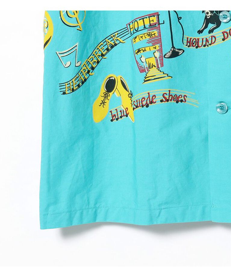 BEAMSBOY「STAR OF HOLLYWOOD / Rock 'n' Roll Guitar Short Sleeve Shirt」|シャツ・ブラウス|