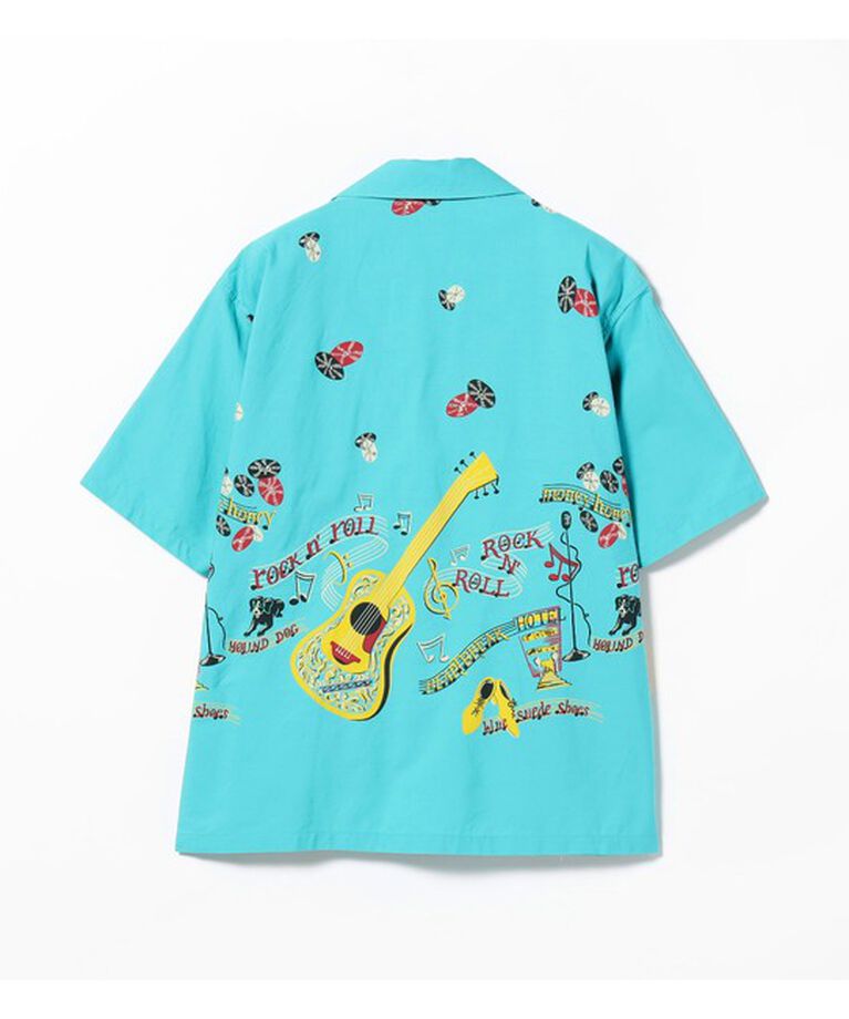 BEAMSBOY「STAR OF HOLLYWOOD / Rock 'n' Roll Guitar Short Sleeve Shirt」|シャツ・ブラウス|