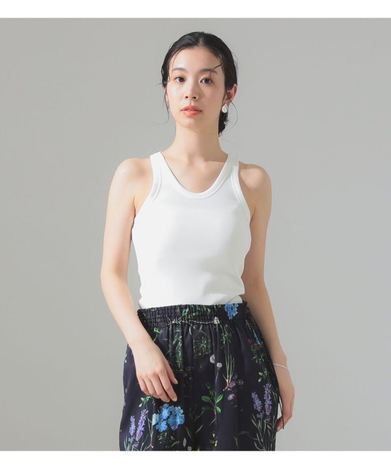 Demi-Luxe BEAMS 「丸胴 テレコ タンクトップ」|Tシャツ・カットソー|