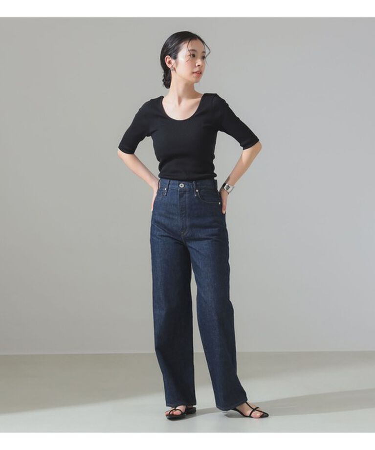 Demi-Luxe BEAMS 「丸胴 テレコ Tシャツ」|Tシャツ・カットソー|