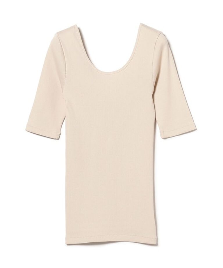 Demi-Luxe BEAMS 「丸胴 テレコ Tシャツ」|Tシャツ・カットソー|BEIGE