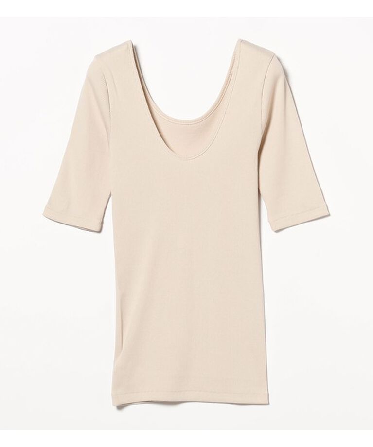 Demi-Luxe BEAMS 「丸胴 テレコ Tシャツ」|Tシャツ・カットソー|