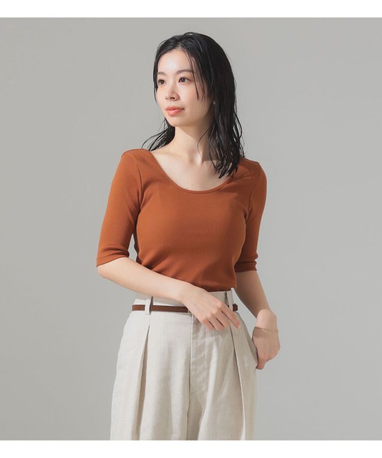 Demi-Luxe BEAMS 「丸胴 テレコ Tシャツ」|Tシャツ・カットソー|TERRA COTTA