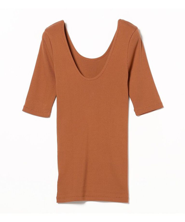 Demi-Luxe BEAMS 「丸胴 テレコ Tシャツ」|Tシャツ・カットソー|