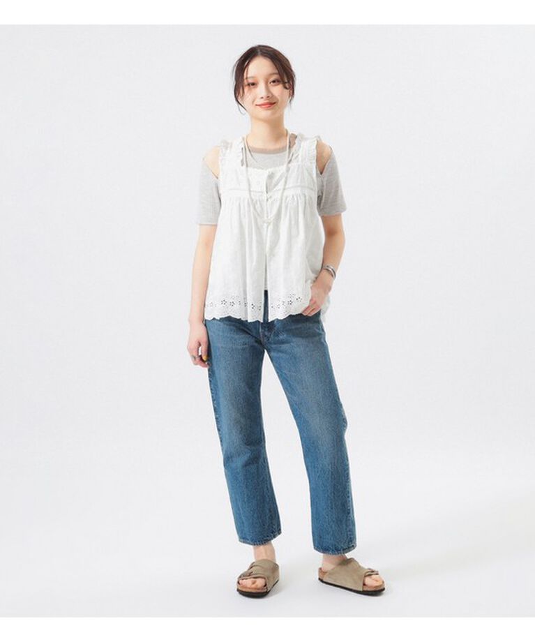 BEAMSBOY「【別注】orSlow / No.8 DENIM NEW」|チノ|