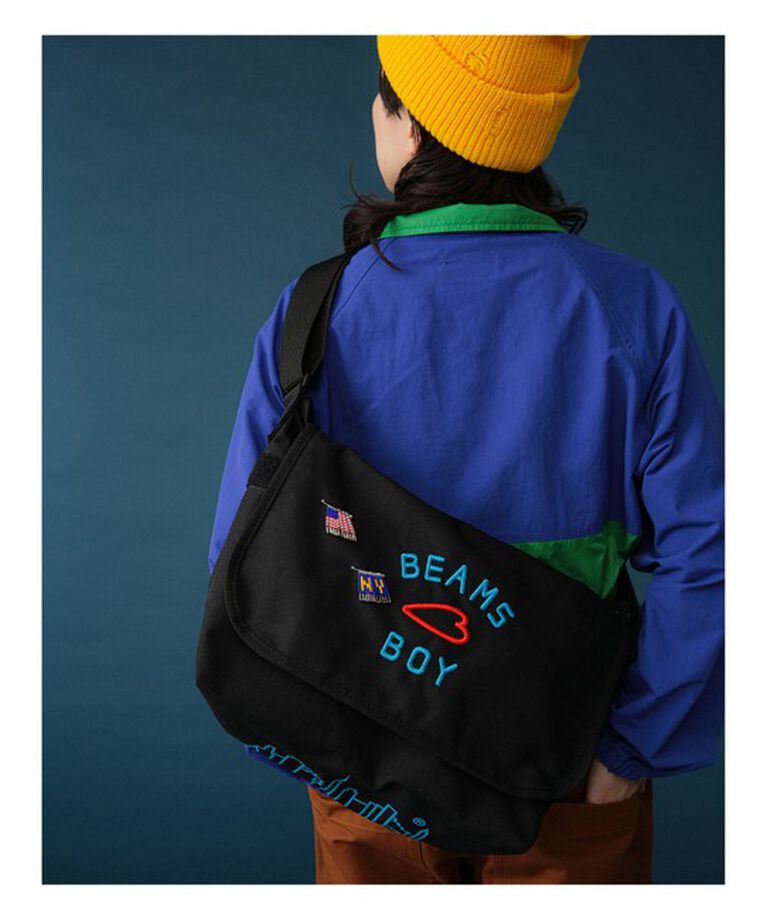 BEAMSBOY「【別注】Manhattan Portage / MP1607-PL-S-3EMB-BMB」|その他|