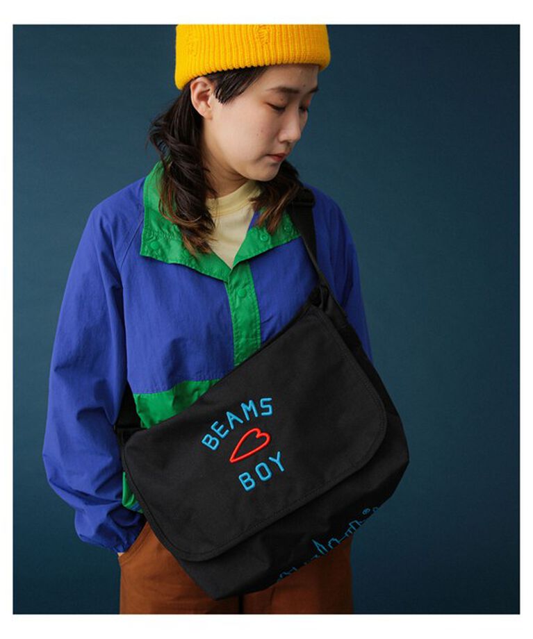 BEAMSBOY「【別注】Manhattan Portage / MP1607-PL-S-3EMB-BMB」|その他|