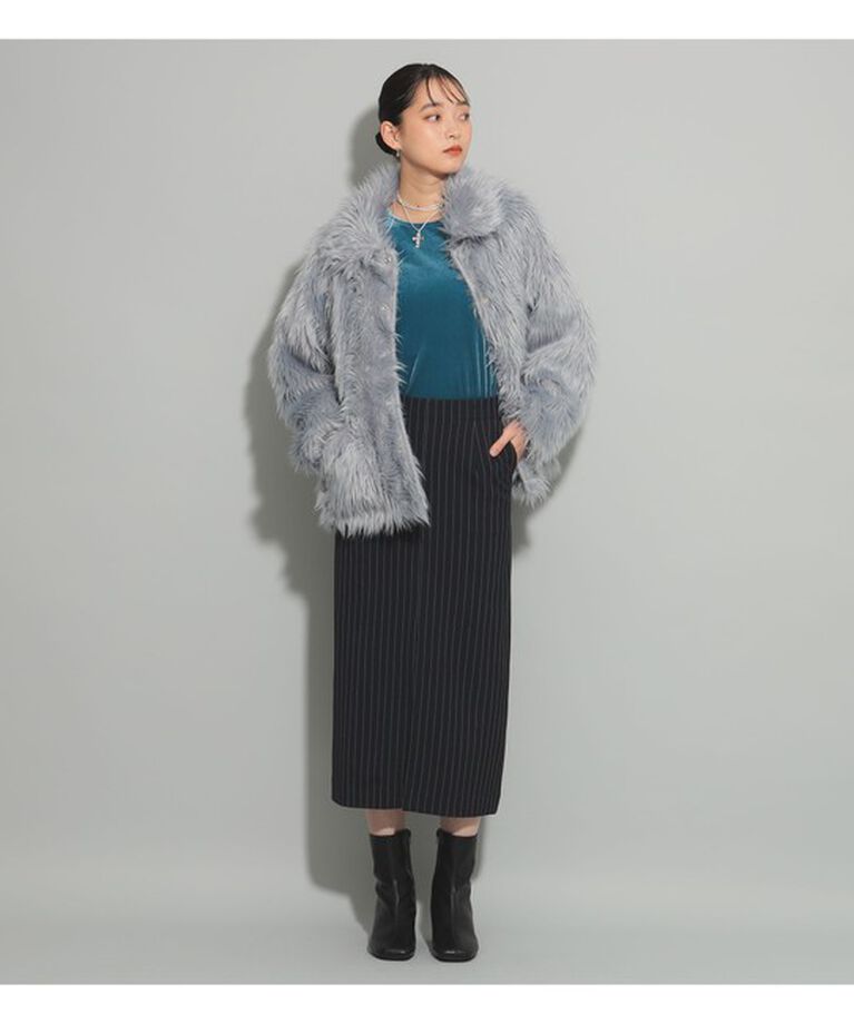 Ray BEAMS 「【別注】PENNEYS / ファー ジャケット」|ブルゾン・スタジャン|