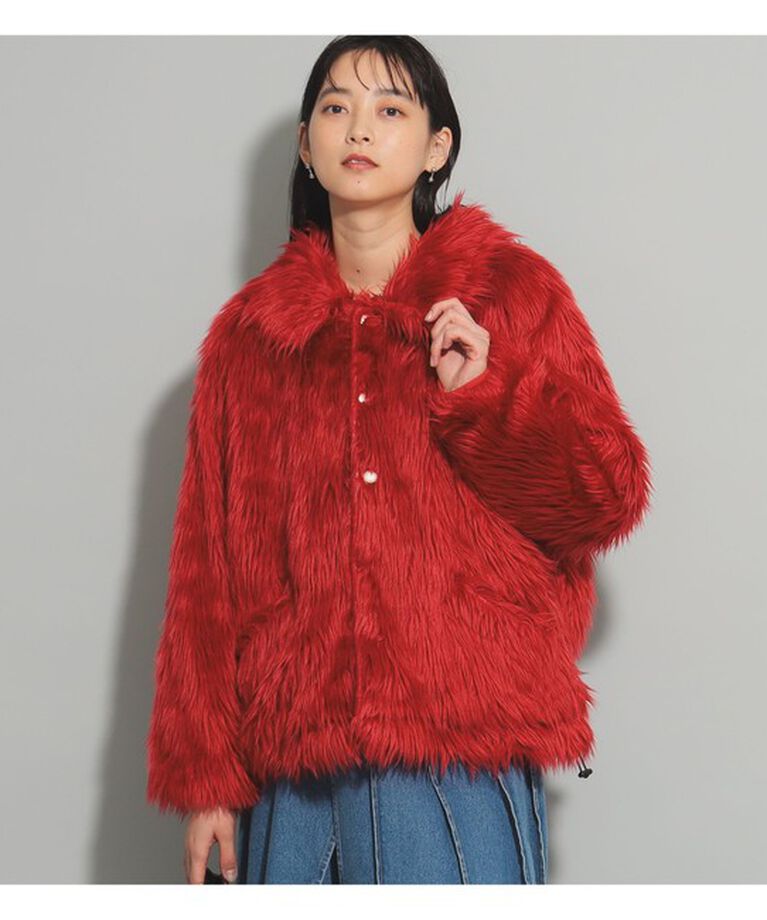 Ray BEAMS 「【別注】PENNEYS / ファー ジャケット」|ブルゾン・スタジャン|