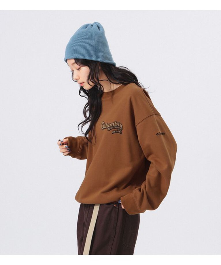BEAMSBOY「【別注】Columbia / Graphic Sweat」|スウェット・ジャージ|BROWN