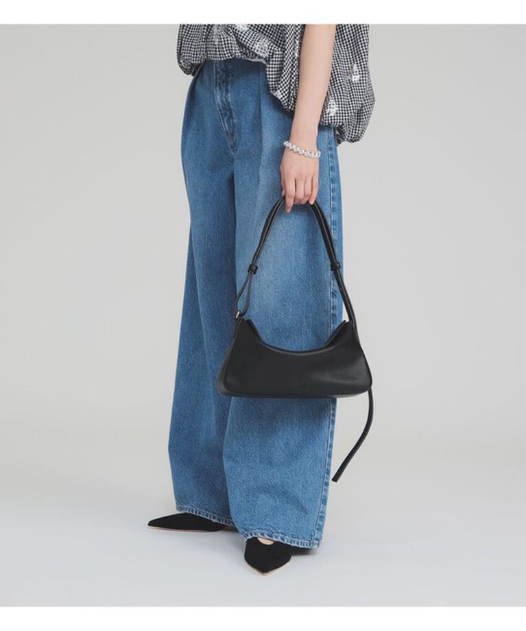 Demi-Luxe BEAMS 「＆MyuQ / UPIS ショルダーバッグ」|トートバッグ|BLACK