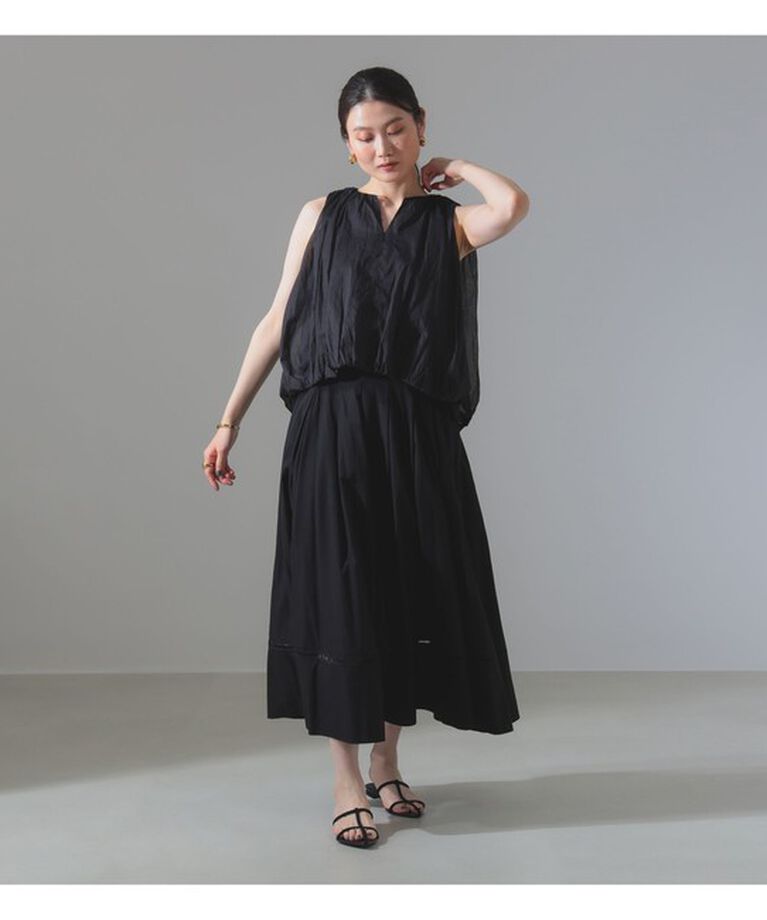 Demi-Luxe BEAMS 「ne Quittez pas / ドビー シャーリング スカート」|スカート|