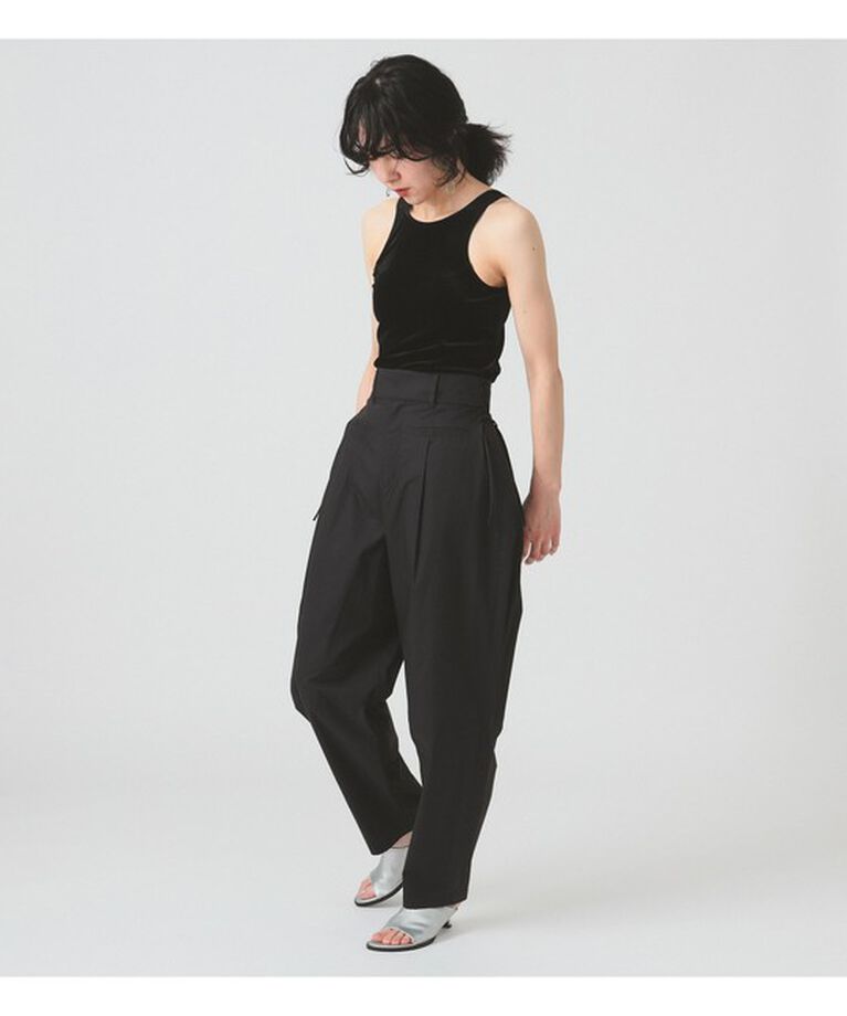 Ray BEAMS 「RBS / ベロア カップ付きタンクトップ」|タンクトップ|