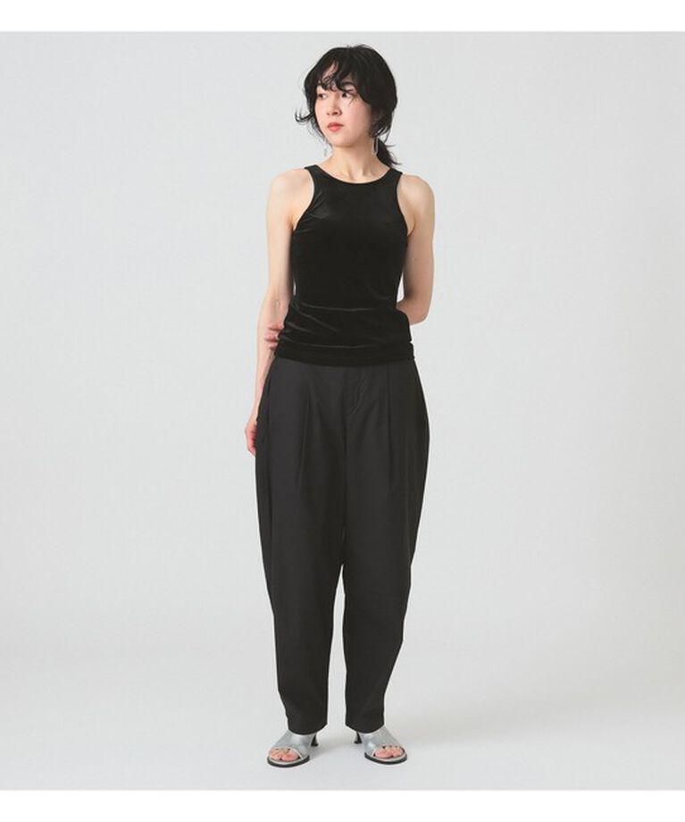 Ray BEAMS 「RBS / ベロア カップ付きタンクトップ」|タンクトップ|