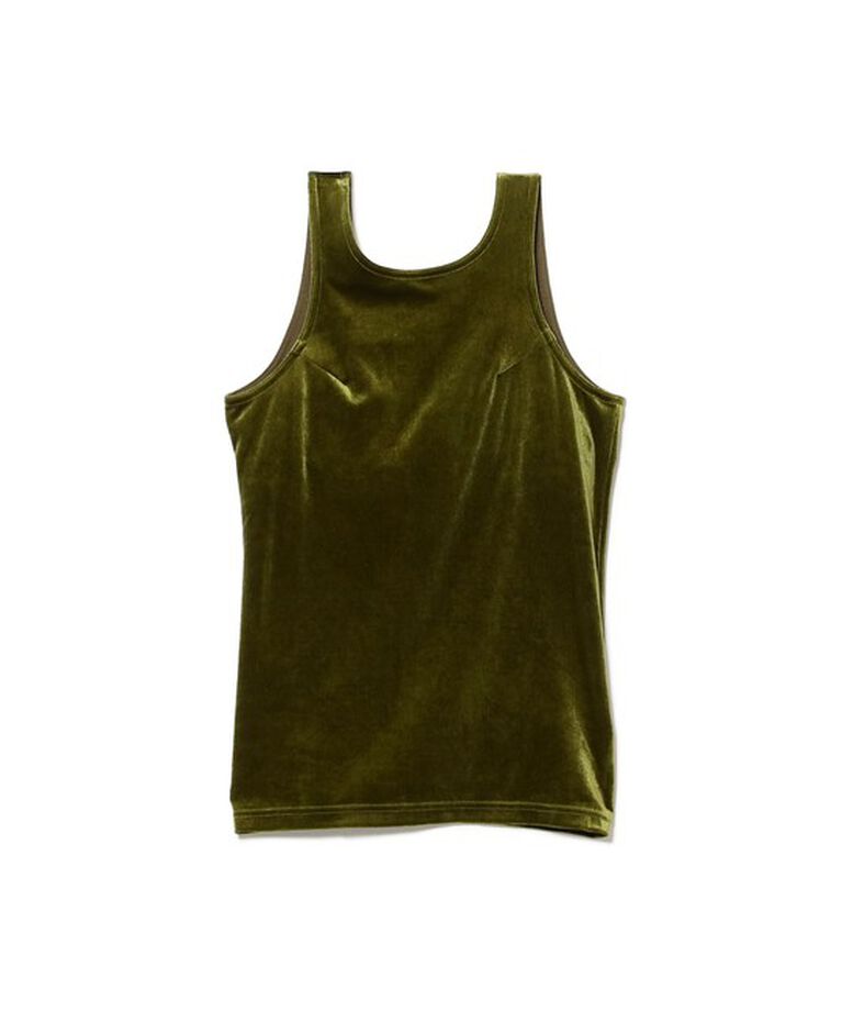 Ray BEAMS 「RBS / ベロア カップ付きタンクトップ」|タンクトップ|OLIVE