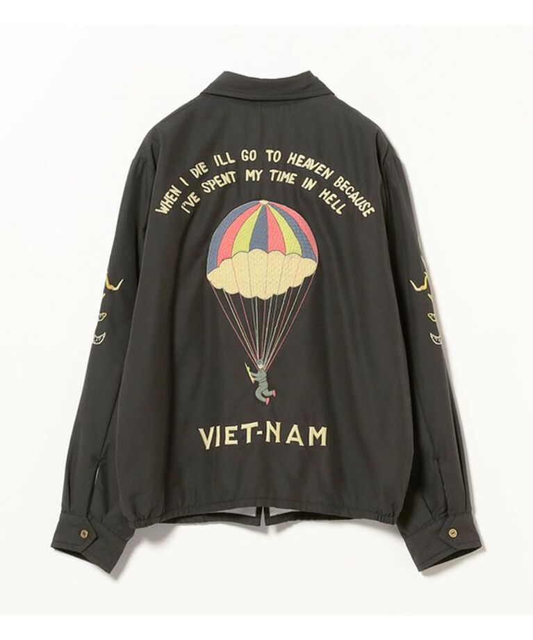 BEAMSBOY「テーラー東洋 / Mid 1960s Style Cotton Rayon Vietnam Jacket」|ブルゾン・スタジャン|