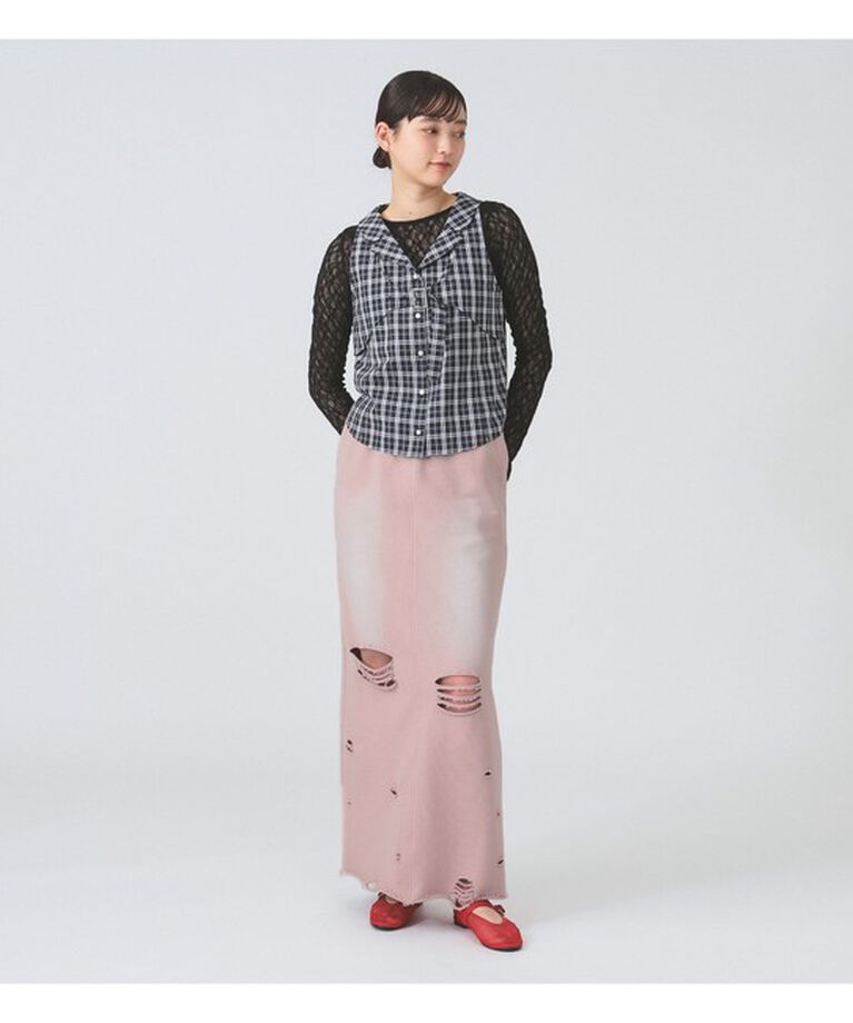 Ray BEAMS 「◎ﾀﾞﾒｰｼﾞｽｳｪｯﾄSK」|スカート|