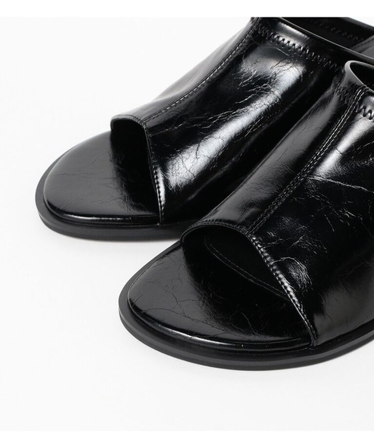 Ray BEAMS 「【別注】LE VERNIS / ストレッチ ミュール」|サンダル|