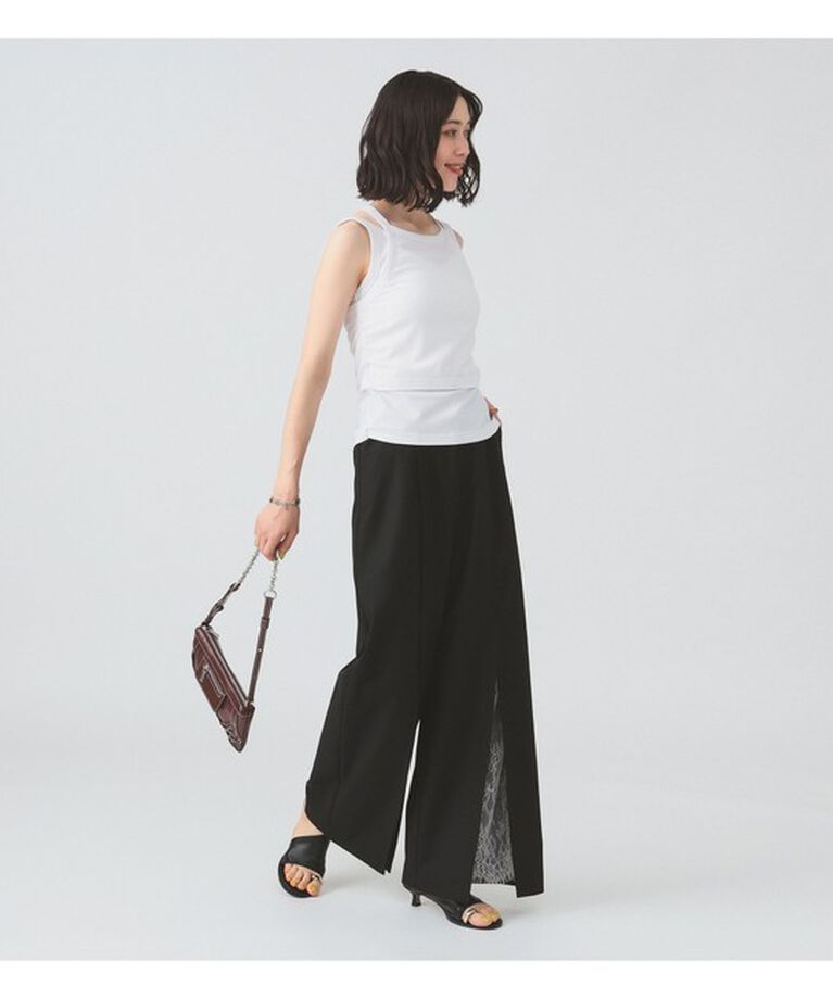 Ray BEAMS 「Wストラップ テレコ タンクトップ」|Tシャツ・カットソー|