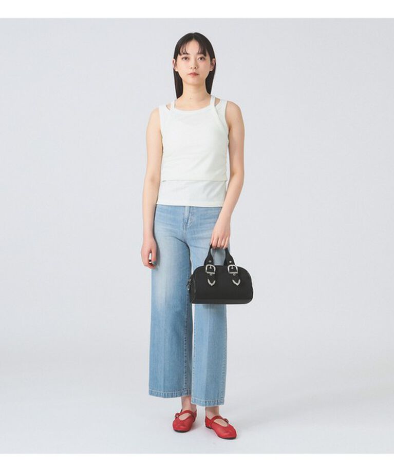 Ray BEAMS 「Wストラップ テレコ タンクトップ」|Tシャツ・カットソー|