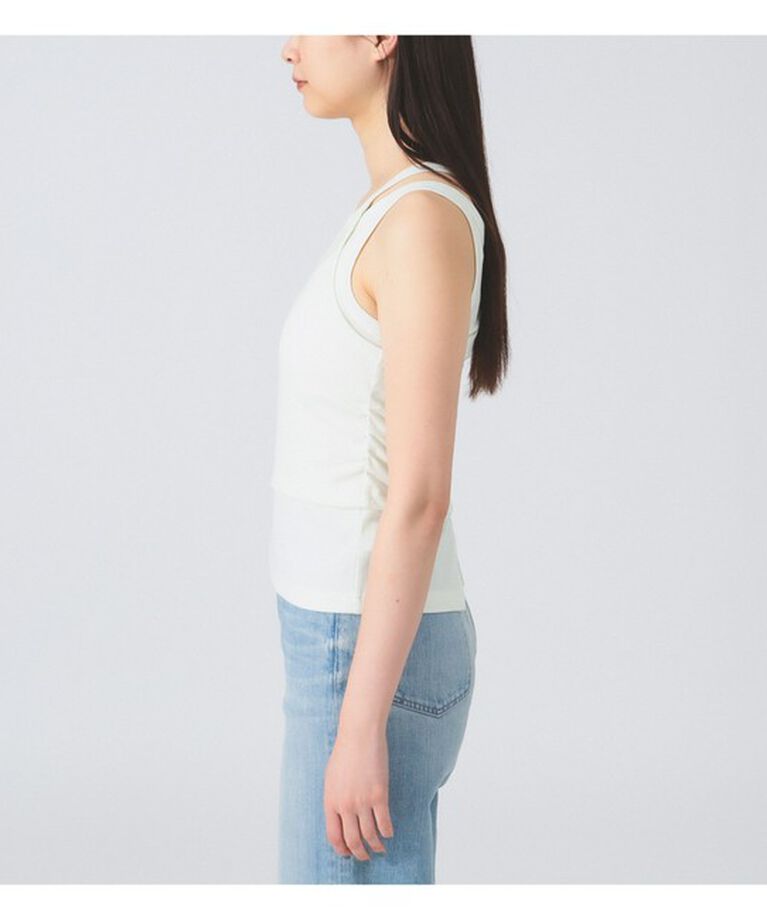Ray BEAMS 「Wストラップ テレコ タンクトップ」|Tシャツ・カットソー|