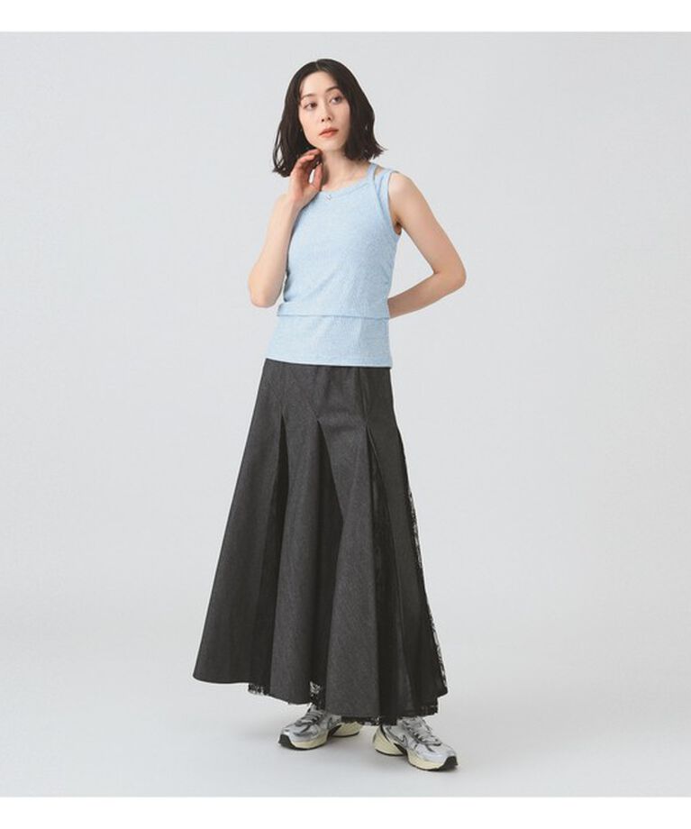 Ray BEAMS 「Wストラップ テレコ タンクトップ」|Tシャツ・カットソー|