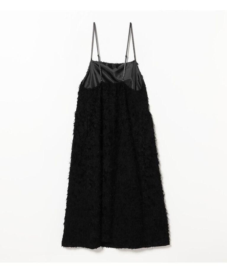 Demi-Luxe BEAMS 「シャギー ジャカード キャミソールワンピース」|ワンピース|