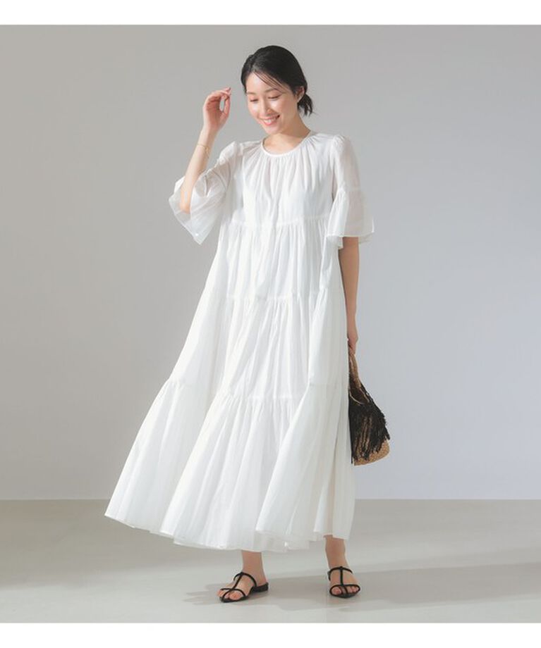 Demi-Luxe BEAMS 「MARIHA / 春のすずらん ソリッド ワンピース」|ワンピース|