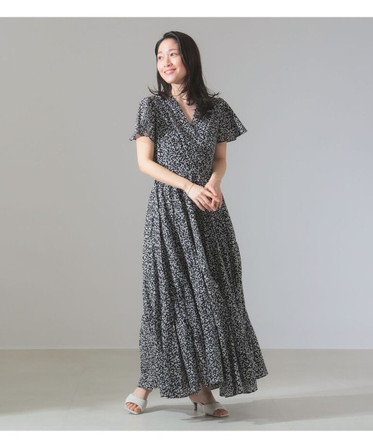 Demi-Luxe BEAMS 「MARIHA / マドモアゼル プリント ワンピース」|ワンピース|
