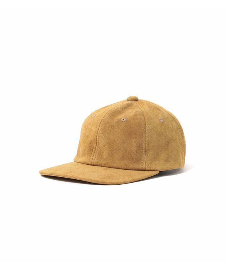 BEAMS「BEAMS PLUS / 6 Panel Suede」|ハット|CAMEL