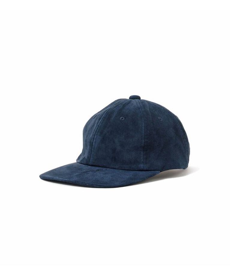 BEAMS「BEAMS PLUS / 6 Panel Suede」|ハット|NAVY