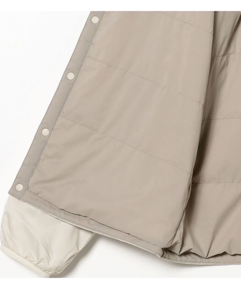 BEAMS「DANTON / INSULATION COLLARLESS JACKET」|ブルゾン・スタジャン|
