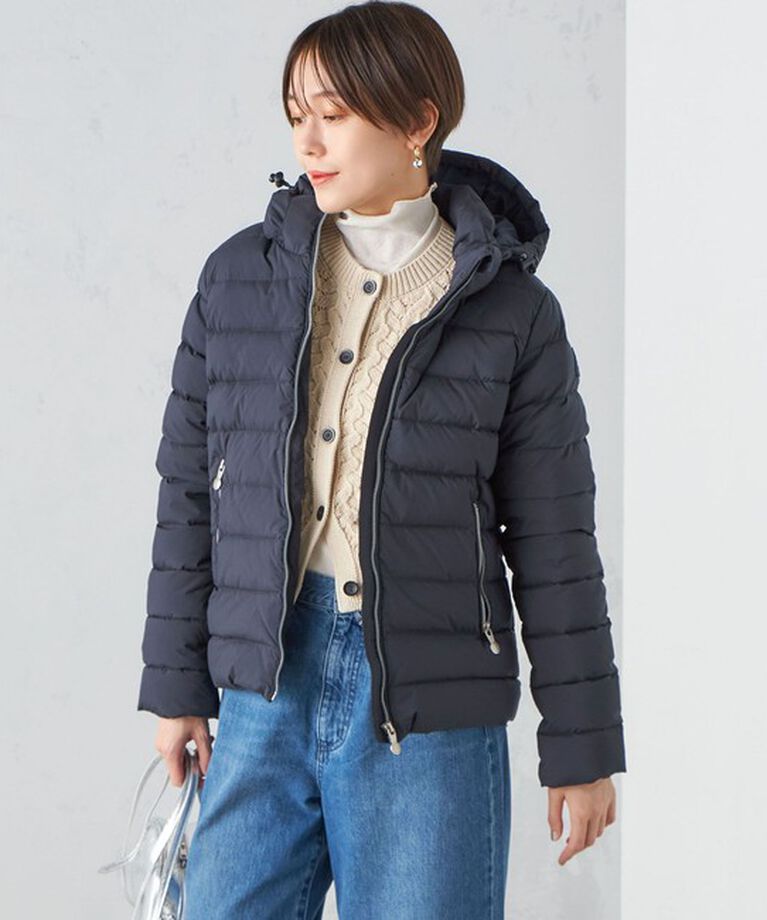 SHIPS for women「〈手洗い可能〉ドライタッチ リブ タートル」|Tシャツ・カットソー|