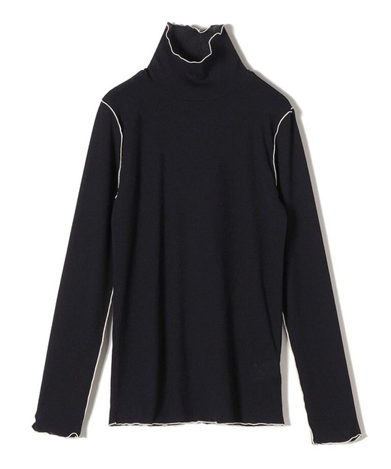SHIPS for women「〈手洗い可能〉ドライタッチ リブ タートル」|Tシャツ・カットソー|