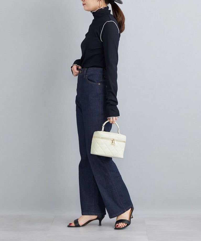 SHIPS for women「〈手洗い可能〉ドライタッチ リブ タートル」|Tシャツ・カットソー|