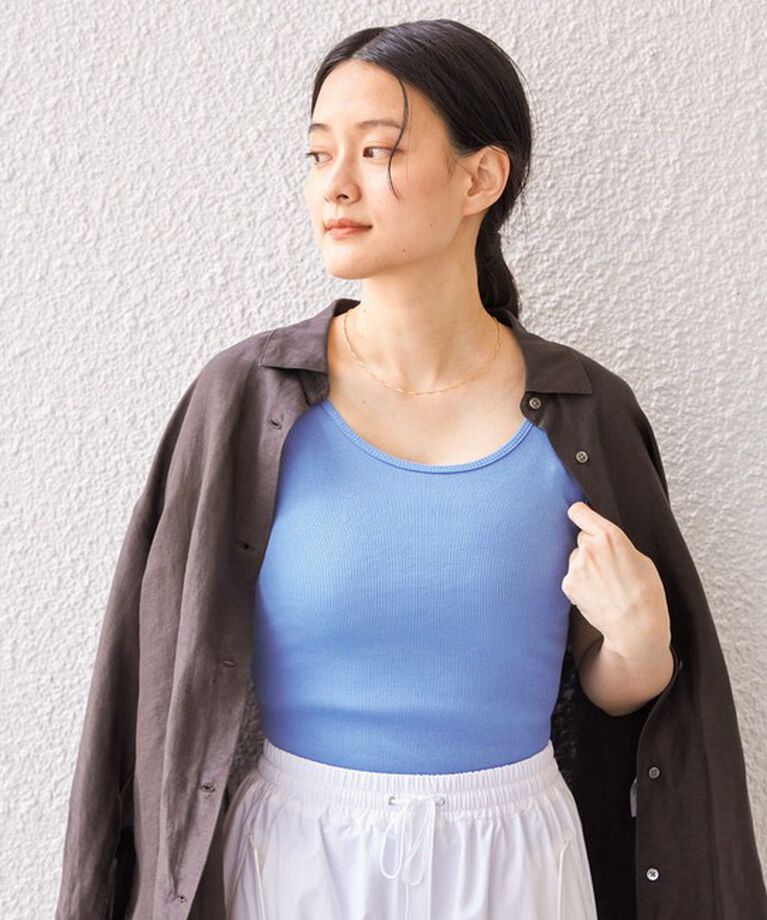 SHIPS for women「オーガニック コットン タンクトップ ◇」|タンクトップ|