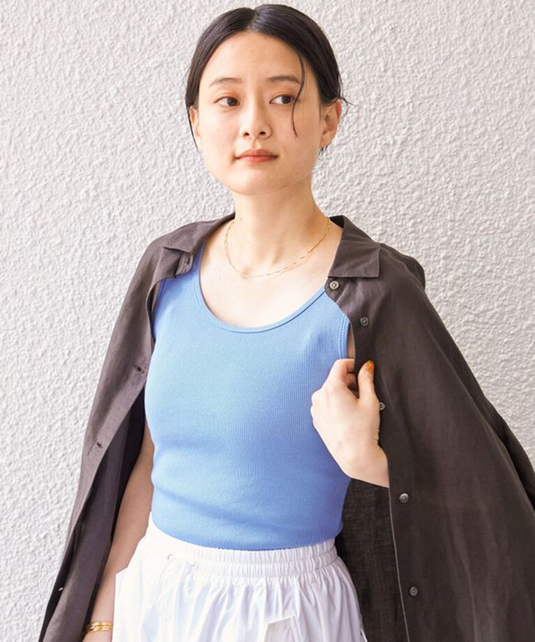 SHIPS for women「オーガニック コットン タンクトップ ◇」|タンクトップ|