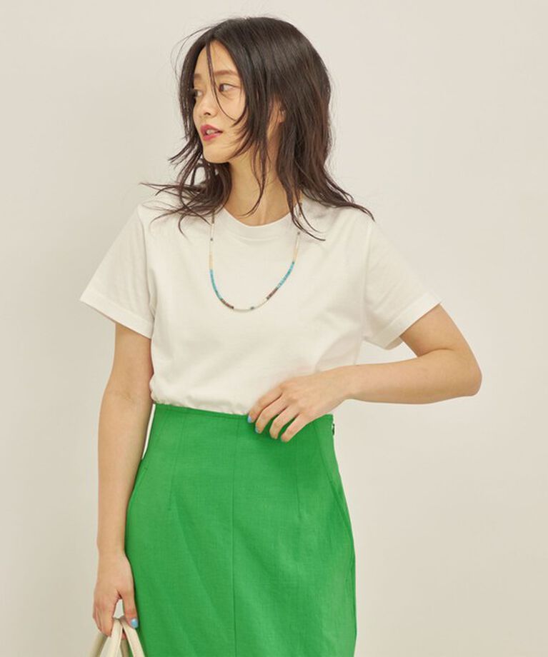 SHIPS for women「オーガニック コットン TEE」|Tシャツ・カットソー|